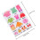 2Sets Decoratieve PVC Kledinglabels Kledingkast Sortering 2