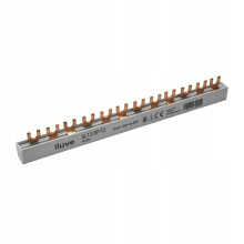 iLuve SL12-3P-54 Gaffelformet forbindelsesskinne 80A 3P 54M 12MM2 744243