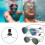 Γυαλιά κολύμβησης Sunny Unisex - Αντιθαμβωτικά, Προστασία από UV - 3 χρώματα 2025 2