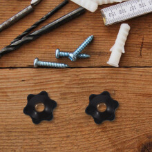 10St Plastic Verstelbare Handknop Met Antislip Kop En