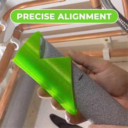 Foam Pipe Cutter Tool, Pipe Insulation Cutting Guide, A 2