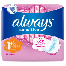Always ultra sensitive bind med vinger 8 stk.