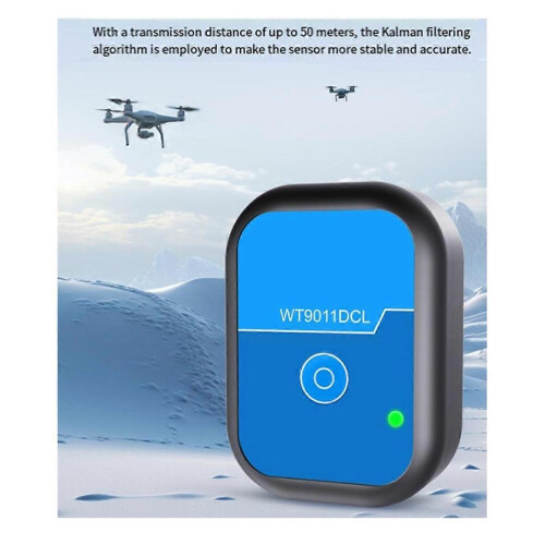 WT9011DCL-BT50 Bluetooth 5.0 Accelerometer Gyroscope Electronic Compass and 50m Range Magnetometer S 1