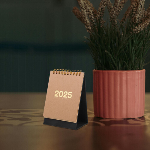 Compacte Bureaufkalender 2025 Flip Design Huis En Kantoor 2