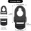 Lot de 4 clips de siège de kayak de remplacement, accessoires de sécurité 3