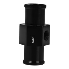 Zwarte Aluminium Water Temp Meter Voor Motorfiets Modificatie