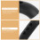 10St Duurzame Zwarte Pan Handvat Covers Voor 5