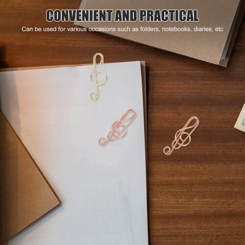 40St Compacte Paperclips Van Metaal Voor Documenten En Notities 2