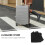 Koffercover Zwart Elastisch Polyester Bescherming Reis 5