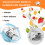 Ersättningsdelar för  & Osterizer Blender Ice Blades 4980 4961 Packning Coupling Stud Slinger 5