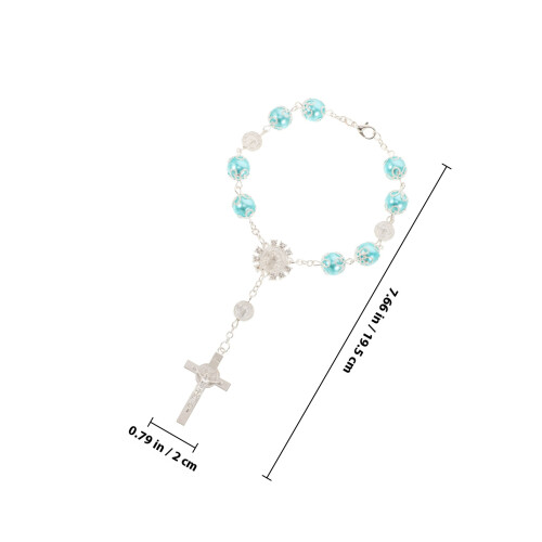 Luxe Glazen Parel Auto Hanger Girly Accessoire 1