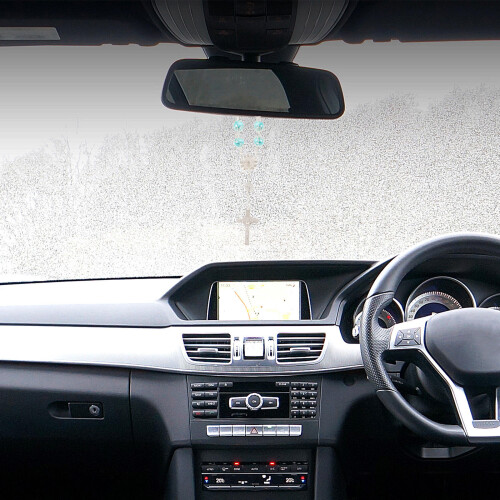 Luxe Glazen Parel Auto Hanger Girly Accessoire 2