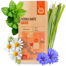 YERBA MATE Grøn Berøring Mate Oase 500 g mynte citrongræs hyben