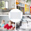 1X Multifunctioneel Witbord Droog Uitwisbaar Voor Thuis En Werk 6