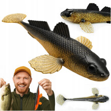 Gummi Lokke LIBRA LURES GOBIO 7.3" (18.54cm) - 40g - 009 - GULD