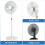 Transparante Ventilatorbladen Voor Staande Ventilator 6