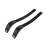 2Sets Zwarte Buckle Straps Voor Professionele Rollerskates 7