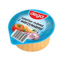 DEGA FISKESALAT MED GRØNTSAGER 135G