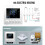 TUYA WiFi Thermostat Temperature Controller Water Electric Floor Heating TRV 3A Digital LCD Display Wall Mounted 10