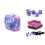 RPG terninger 10-sidede D10 mystiske terninger 0-9 1