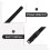 2Sets Zwarte Buckle Straps Voor Professionele Rollerskates 5