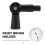 2Pcs Rotatable Angle Adaptor Extension Pole Attachments for Threaded Extension Pole Paint Pole Adapter Attach to Duster 5