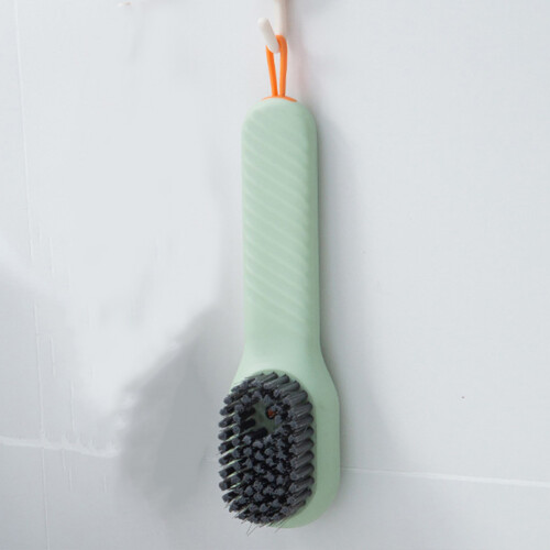 2St Draagbare Schoenborstel Met Zeeppompje Voor En Textiel 2