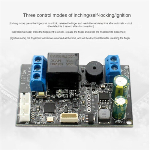 Mobile Phone NFC Control Board Fingerprint IC Card DIY Relay Module 13.56Mhz Access Control Card Controller, IC+NFC 1