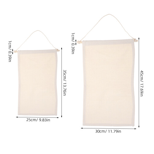 2St Broches Collectie Houder Display Beige Polyester Mix 1