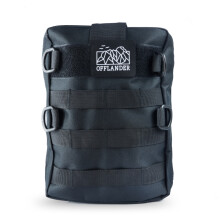 OFFLANDER TAKTISK MOLLE POUCH MED VELCRO MEDIUM SORT