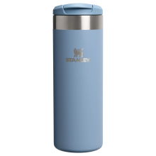 (One Size, Indigo) Stanley the Aerolight 0.47L Hot Cold Leakproof Drink-Through Lid Transit Mug