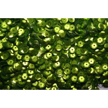 Brudte sekskantede pailletter 6 mm 100 gram