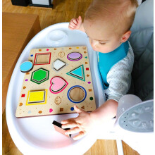 Montessori formsortering af træ