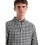 Farah (M, Charcoal Marl) Farah Mens Milners Checked Shirt 3