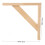 Functionele Wandsteun Beige Ruimtebesparend Design 2