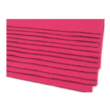 Dekorativ filt 20 x 30 cm, fuchsia, 1 stk.