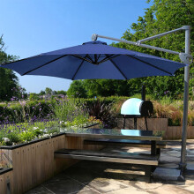 1Blauwe Vervangingshoes Voor Tuinparasol Duurzaam En Waterafstotend