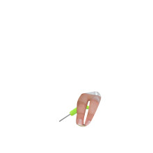 1Groene Braille Schrijfhulpmiddel Voor Blinden Met Speciaal Design