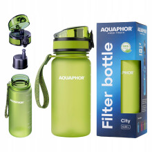 Aquaphor City 350ml skolevandflaske med vandfilter