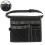(Black) 5pocket Single Side Tool Adjustable Belt Pouch/work Apron Canvas 2