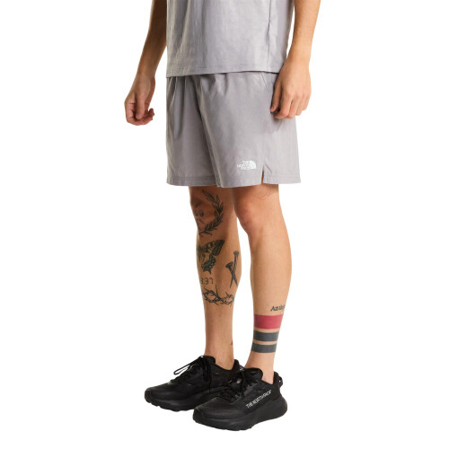 The North Face (M, Grey) The North Face Mens 24/7 Pentdome Patterned Shorts 2