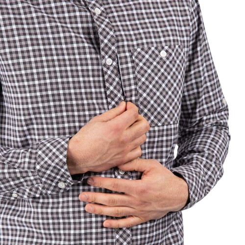 Trespass Trespass Mens Checked Regular Long-Sleeved Shirt 2