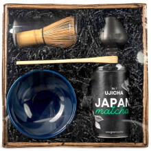 Sæt Japansk Matcha Ujicha No. 1 premium 80 g skål piskeris tilbehør
