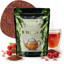 Rooibos te Hindbær 100 g Løs med frysetørret hindbær og kornblomst