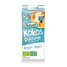 Kokoscreme til madlavning og bagning uden gluten 200ml Natumi