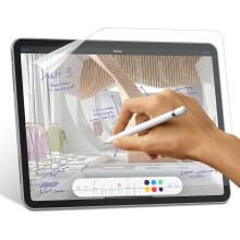 2X BESKYTTELSESFILM TIL APPLE IPAD 12.9" 5/4/3. generation 2021/2020/2018 HOLDBAR
