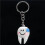 160 Pcs Keychain Key Ring Hang Tooth Shape Cute Dental Gift 8