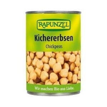 Dåse kikærter 400g BIO Rapunzel