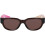 Nike (One Size, Earth/Mauve) Nike II Plastic Rectangle Sunglasses 2