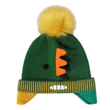 (S, style 1) Kids Hat,winter Warm Boys Girls Beanie Fleece